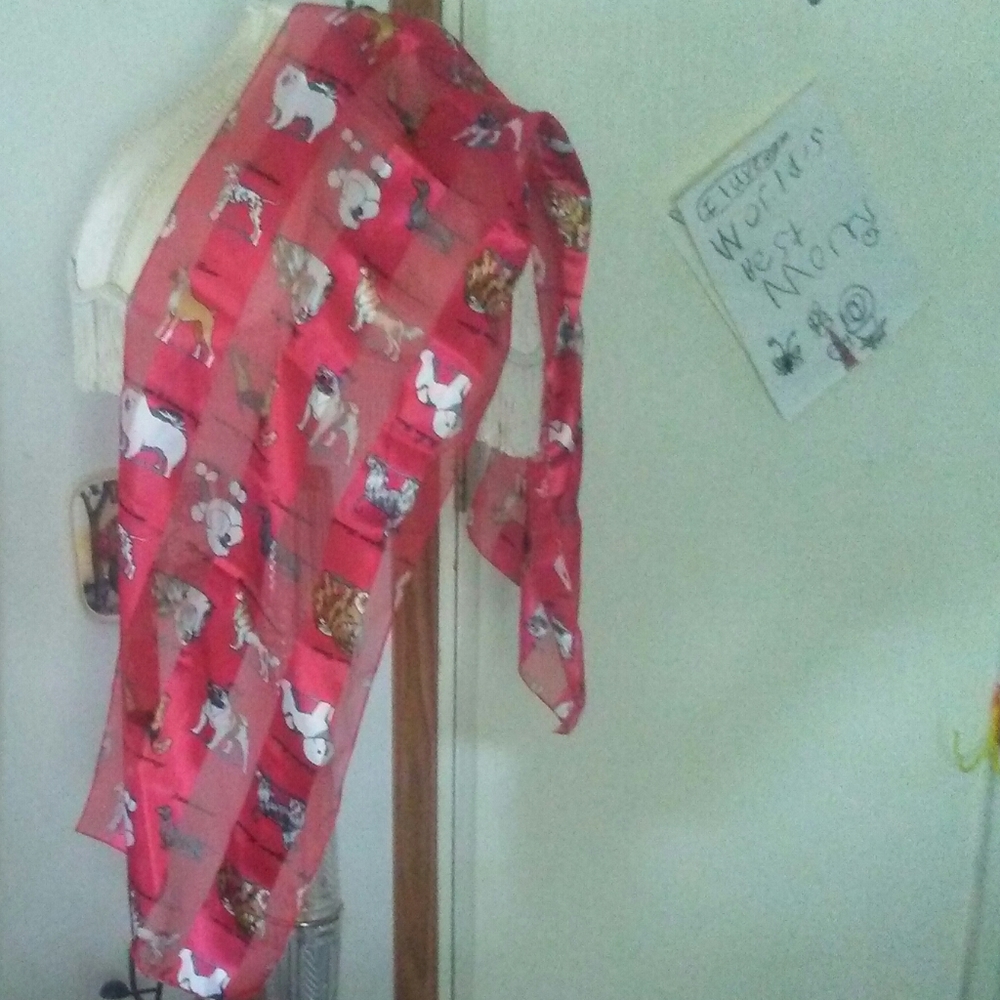 Beautiful polyester scarf